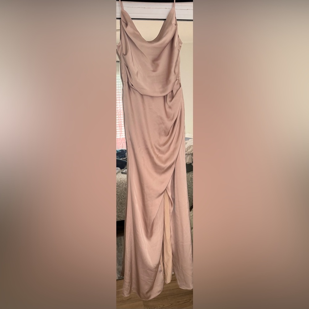 Birdy Grey Lydia Dress in Matte Satin